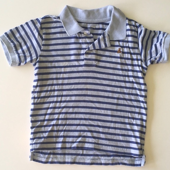 Gap blue stripe polo 5T - Picture 1 of 3